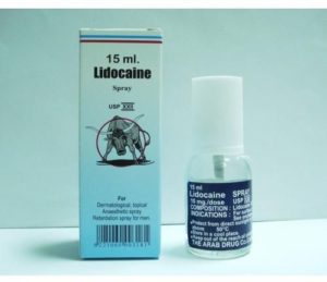 ليدوكايين بخاخ موضعي لتقليل التحسس (Lidocaine Spray)