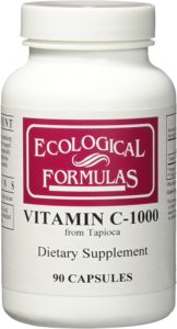 كبسولات فيتامين سي 1000 من إيكولوجيكال فورمالس