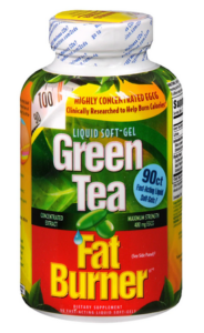 حارق الدهون بالشاي الأخضر حبوب لإزالة الكرش من الصيدلية