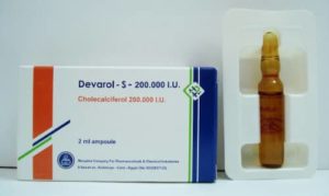 ديفارول اس أحد أشهر أسماء أدوية فيتامين د في مصر
