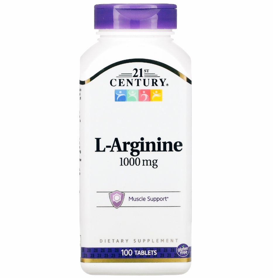 أقراص دواء ال ارجينين l-arginine من شركة 21 سينتري
